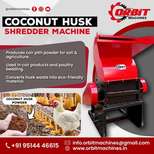 Coconut Husk Shredder Machine Seller in Tamil Nadu