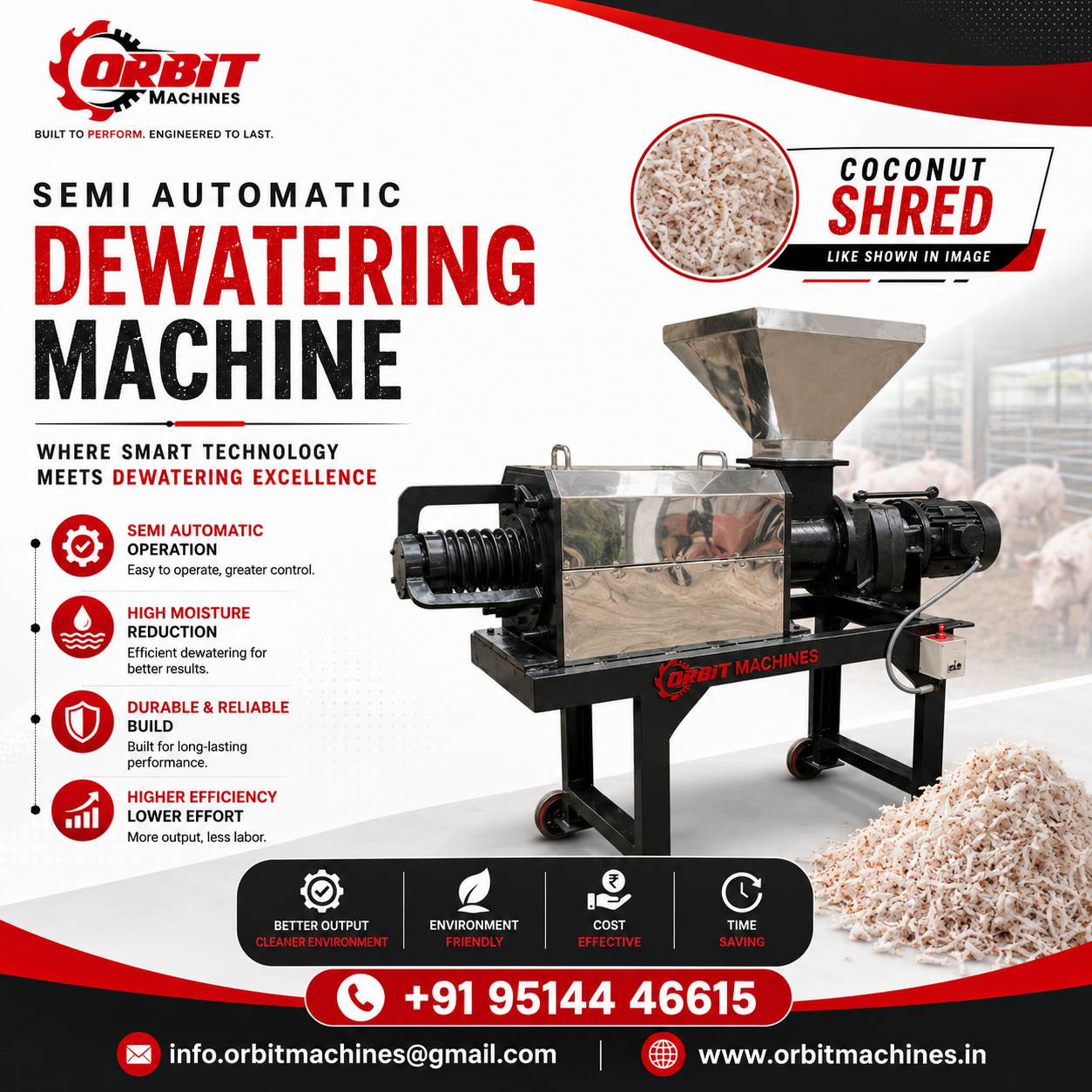 Cow Dung Dewatering Machine | Efficient Manure Separation Cow Dung Dewatering Machine | Efficient Manure Separation